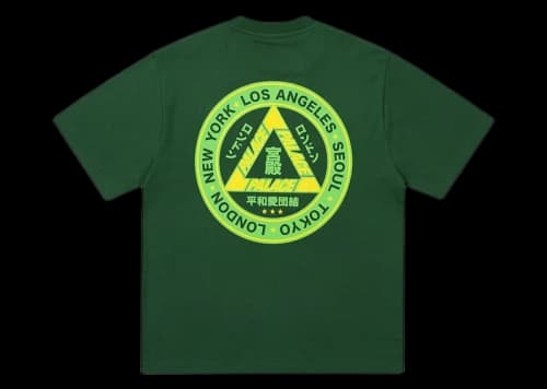 Palace Hi Ya T-Shirt Racey Green