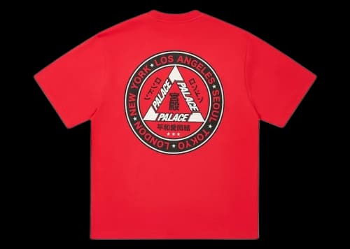 Palace Hi Ya T-Shirt Tomato Red