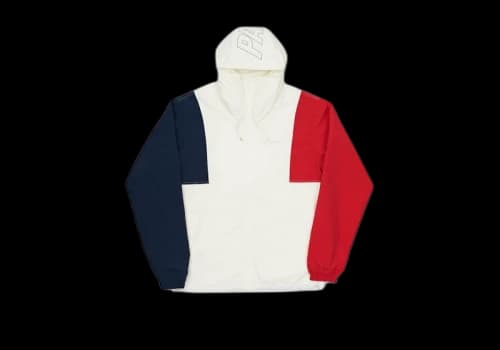 Palace Hooded Arms Shell Top White/Navy/Red