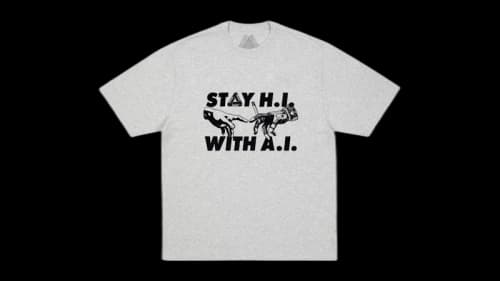 Palace Indica T-Shirt Grey Marl