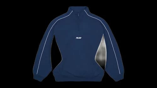 Palace Inserto 1/4 Zip Navy
