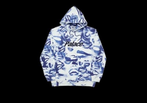 Palace John & Molly Mouf Hood Blue