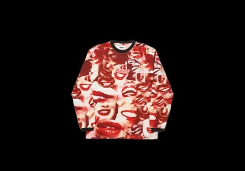 Palace John & Molly Mouf Longsleeve Red