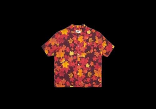 Palace Leaf Man Alone Shirt Brown