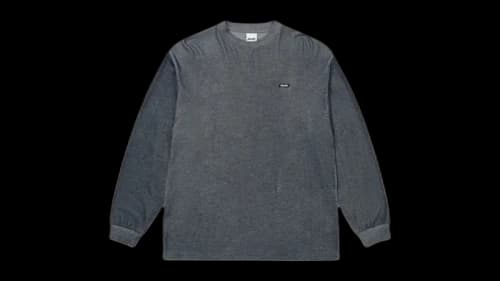 Palace Lenticular Longsleeve Navy/Grey