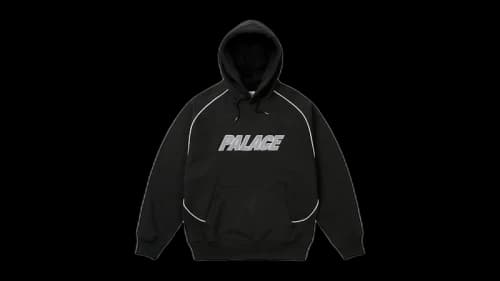 Palace Line It Up Hood Black