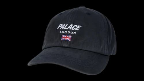 Palace London Pigment 6-Panel Hat Navy