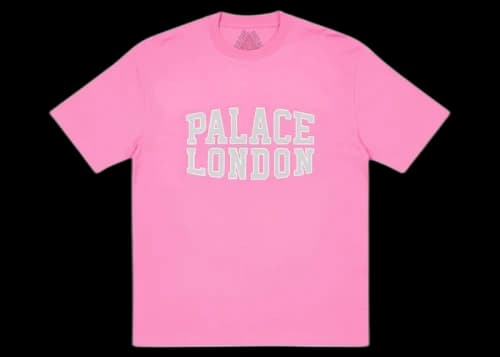 Palace London T-Shirt Pink