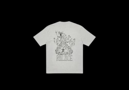 Palace Lotties Classic T-shirt Grey Marl
