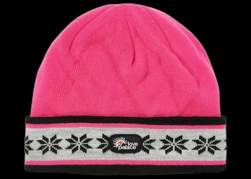 Palace Love Palace Snowflake Beanie Pink