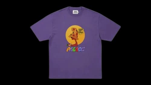 Palace Mark Bode T-Shirt Purp