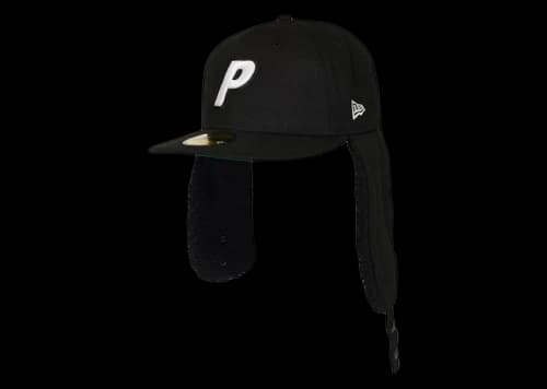 Palace New Era Dogear LP 59Fifty Fitted Hat Black