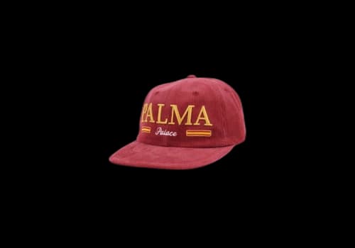 Palace Nice 6-Panel Burgundy/Yellow