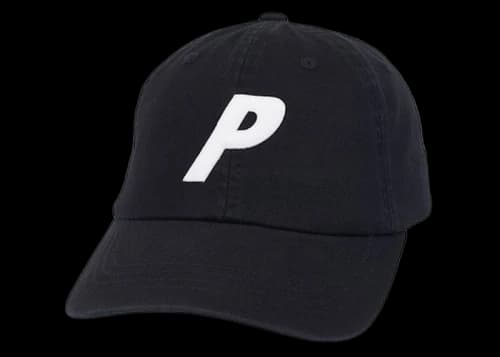 Palace P 6-Panel (SS21) Black