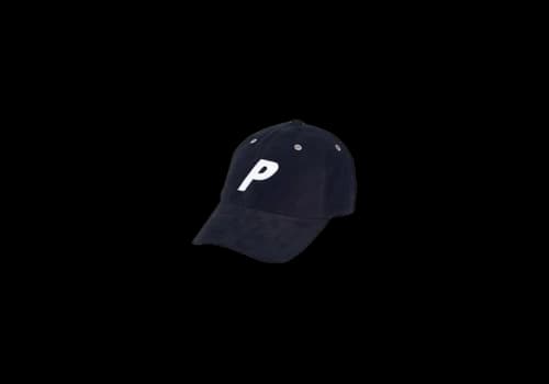 Palace P Cord 6-Panel Black