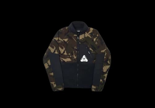 Palace P-Surgent Fleece Jacket Black DPM