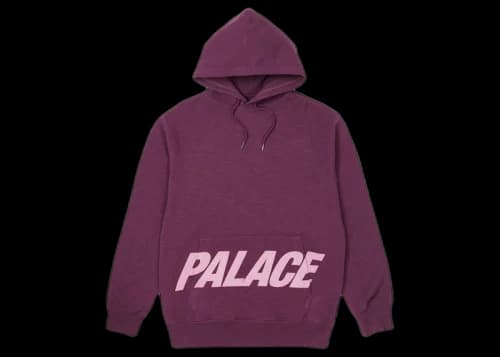 Palace PAL Pocket Slub Hood Purple