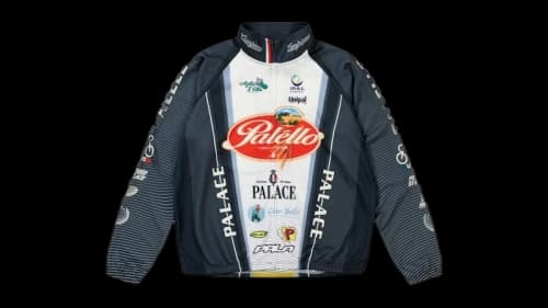 Palace Palello Cycling Zip Jacket Black