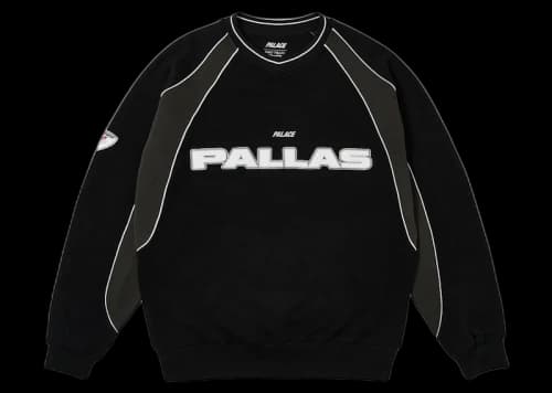 Palace Pallas Panel Crew Black
