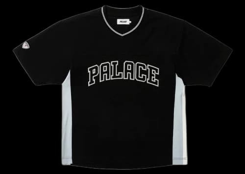 Palace Panel V-Neck Jersey Black