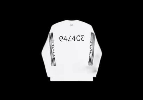 Palace Par Code Longsleeve White