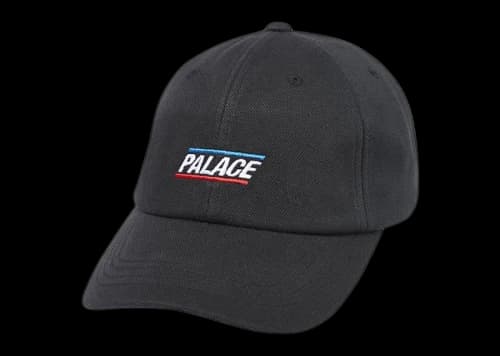 Palace Pique 6-Panel Black