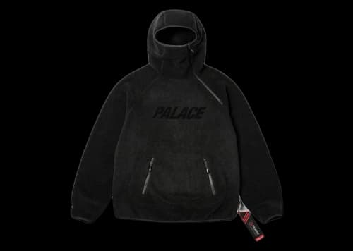 Palace Polartec Ninja Hood Black