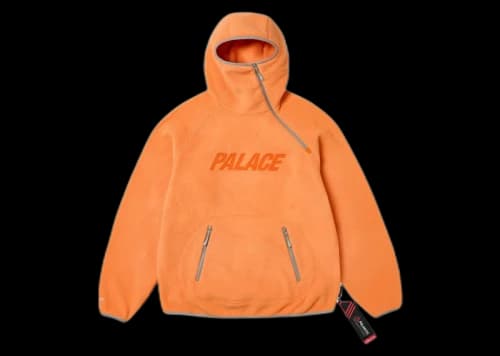 Palace Polartec Ninja Hood Tiger Orange