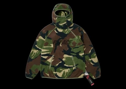 Palace Polartec Ninja Hood Woodland DPM