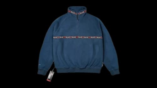 Palace Polartec Om 1/4 Zip Navy