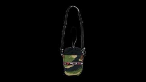 Palace Polartec Om Cinch Bag Woodland Camo