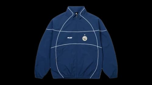 Palace Pro Team Piped Shell Jacket Navy