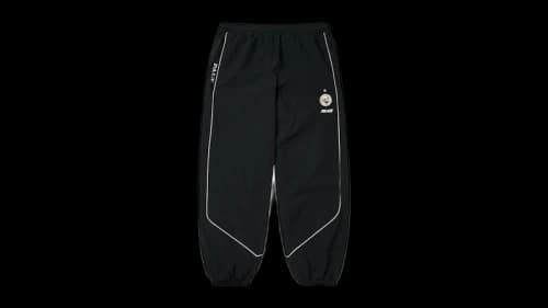 Palace Pro Team Piped Shell Jogger Pant Black