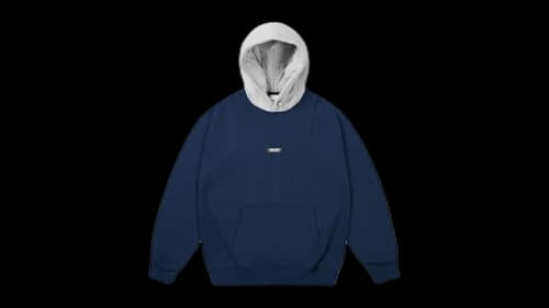 Palace Puffa Hood Navy