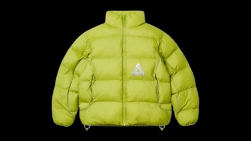Palace Ripstop Puffer Jacket Lime