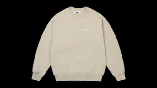 Palace Shop Locator Crew Stoney Grey