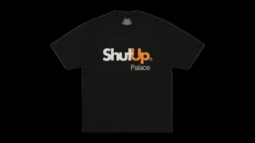 Palace Shut Up T-Shirt Black