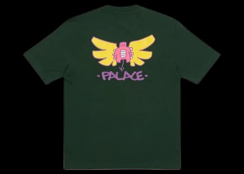 Palace Slap Angel T-shirt Dark Green