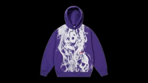Palace Smoked Hoodie (SS26) Sour Grape