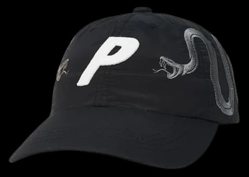 Palace Snake P 6-Panel Black