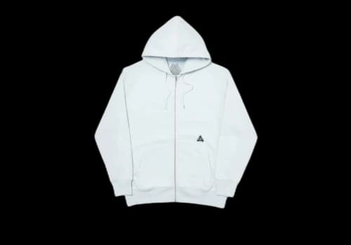 Palace Sofar Zip Hood Ice White