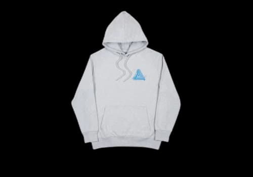 Palace Surkit Hood Grey Marl/Blue