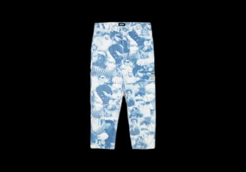 Palace Team Panel Jean White/Navy