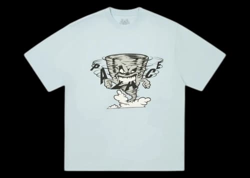 Palace Tornado T-Shirt Faint Blue
