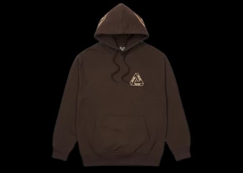 Palace Tri-Archaeology Hood Brown