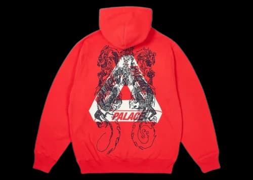 Palace Tri-Dragon Hood Truest Red