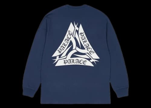 Palace Tribal Tri Longsleeve Navy