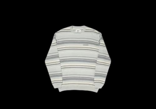 Palace Trim Rib Crew Grey