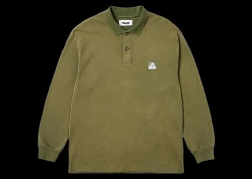 Palace Washed Out Polo The Deep Green