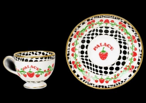 Palace x Wedgwood Teacup And Saucer White